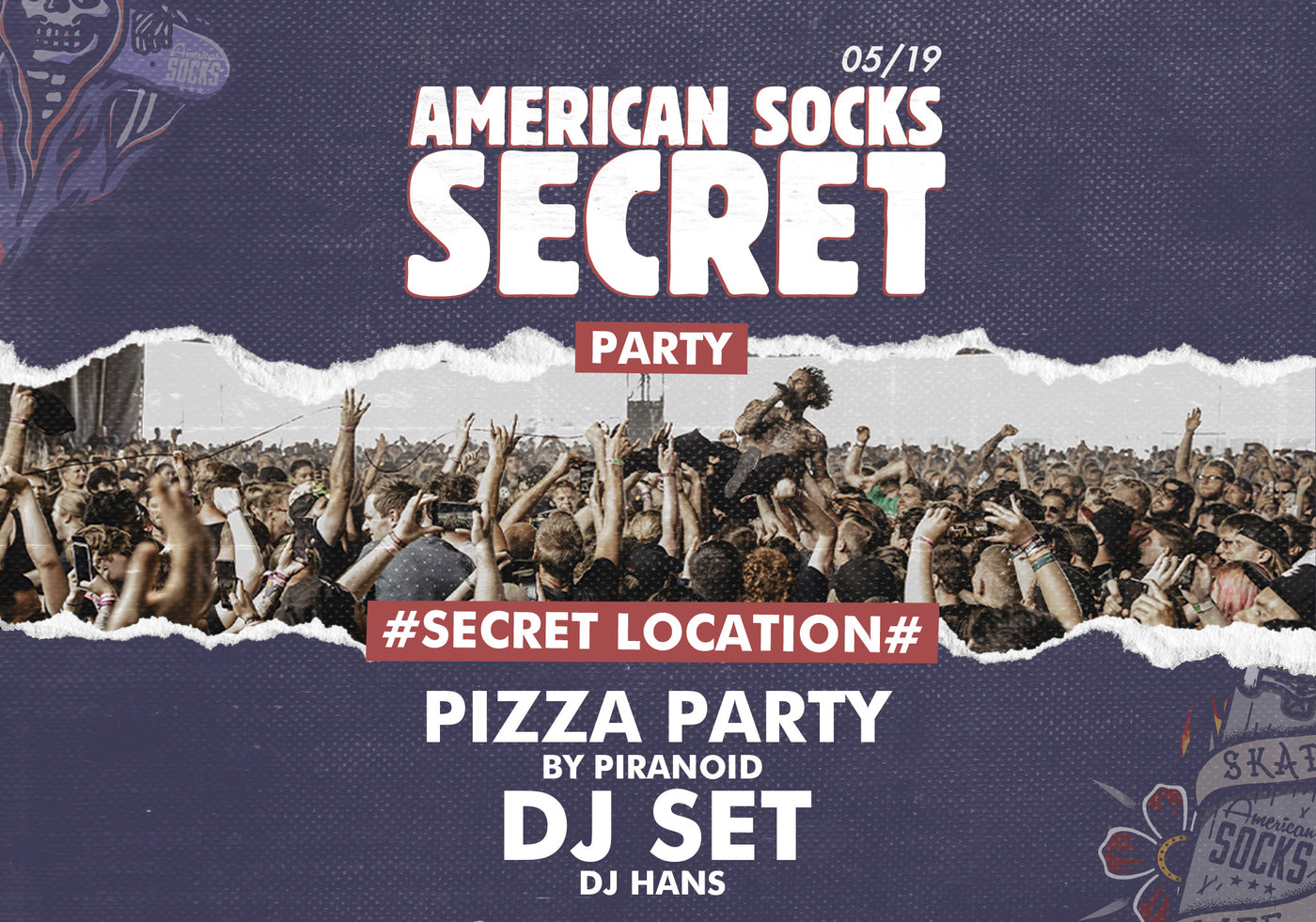 AMERICAN SOCKS SECRET PARTY 🤫  🤘🏻 🎉