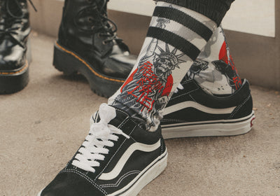 Skull Socks 101: Your Feet’s Ticket to Cool Town with American Socks💀