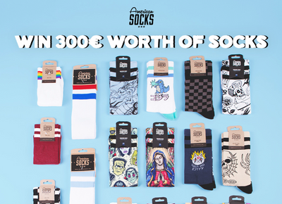 WIN €300 IN SOCKS 🧦