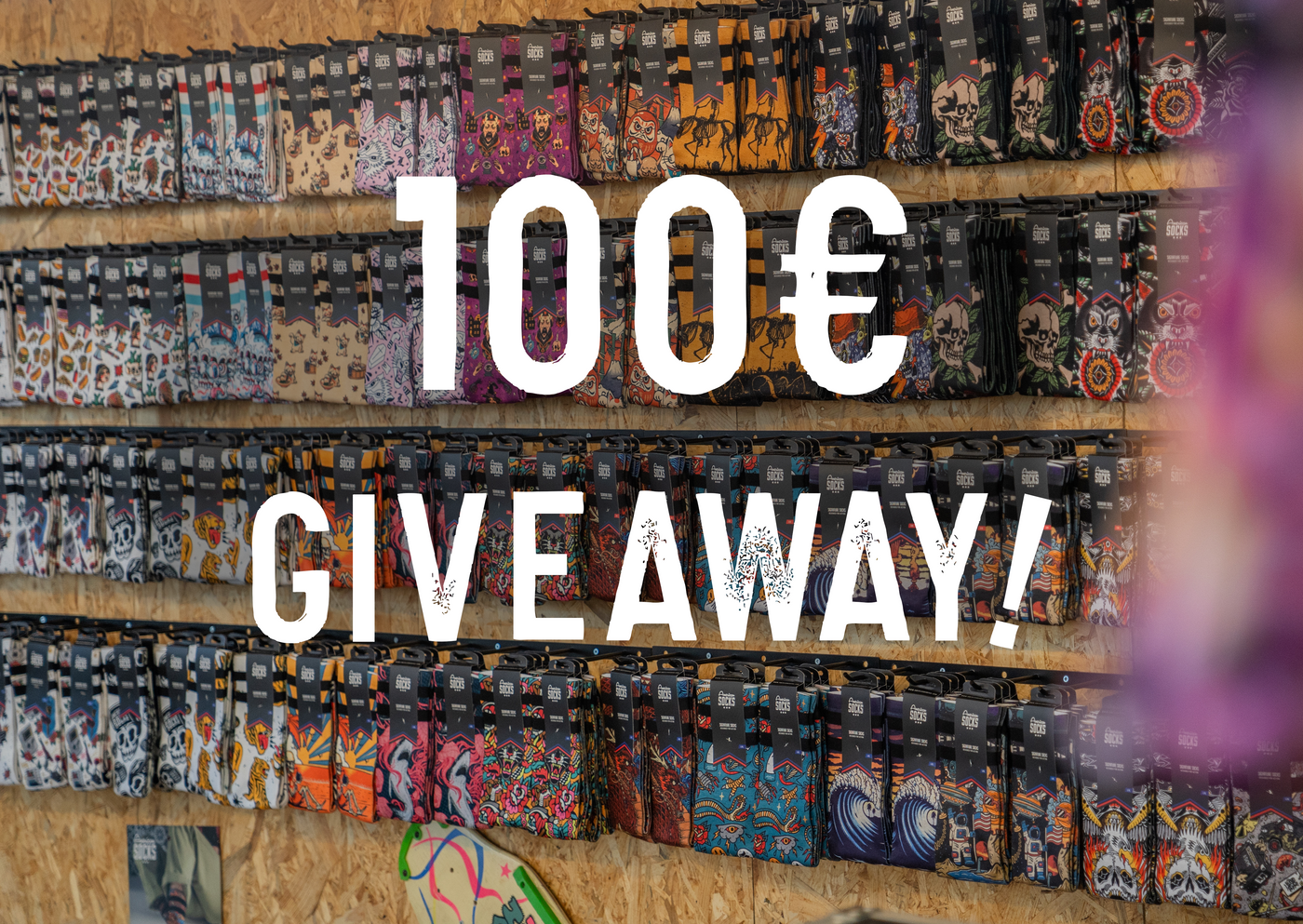 AMERICAN SOCKS 100€ GIVEAWAY! 🧦  🤯