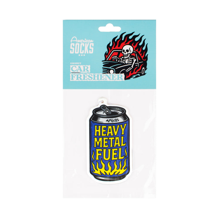 Air freshener beer can with &