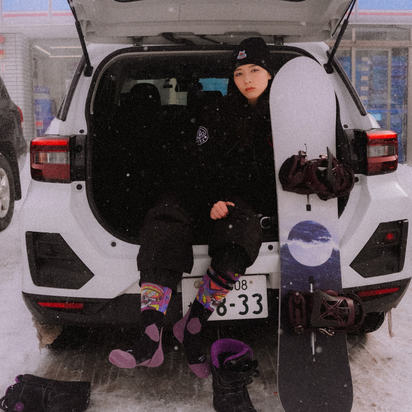 Retro Blizzard - Snow Socks