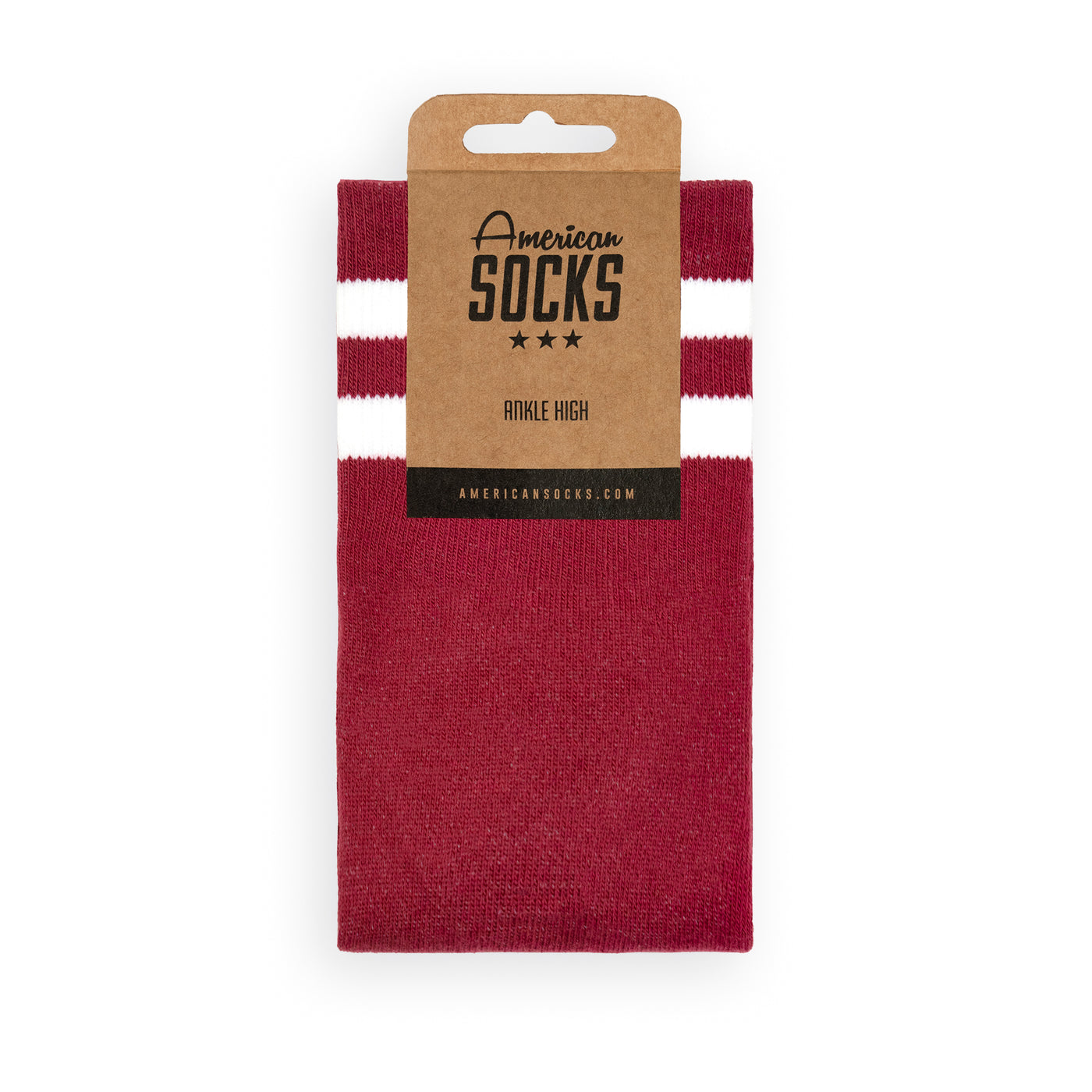 Crimson - Ankle High - AmericanSocks