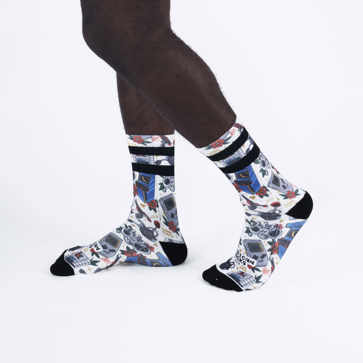 Game Over - Mid High - AmericanSocks