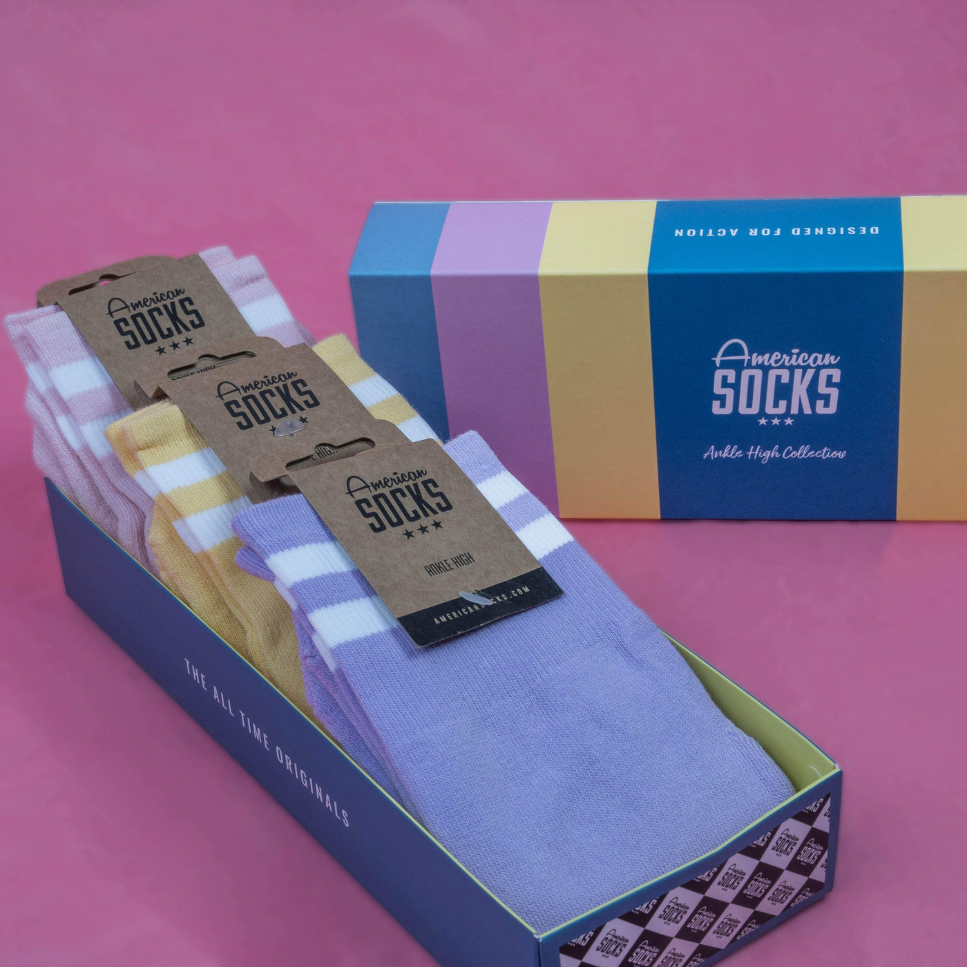 AMERICAN SOCKS Cotton Candy - Gift Box