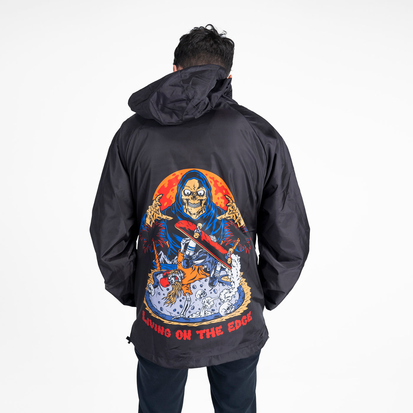 Living on the Edge - Windbreaker - AmericanSocks